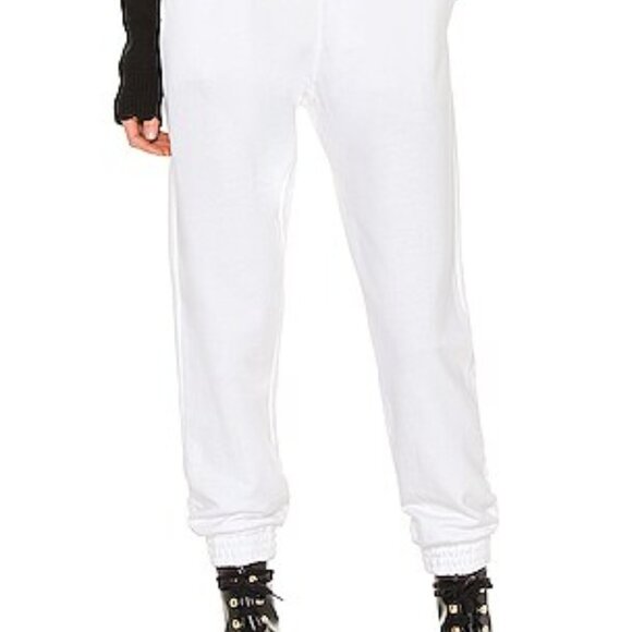 $225 Sz XS RTA White Sydney Cotton Elastic Waist Sweatpants - Picture 7 of 9